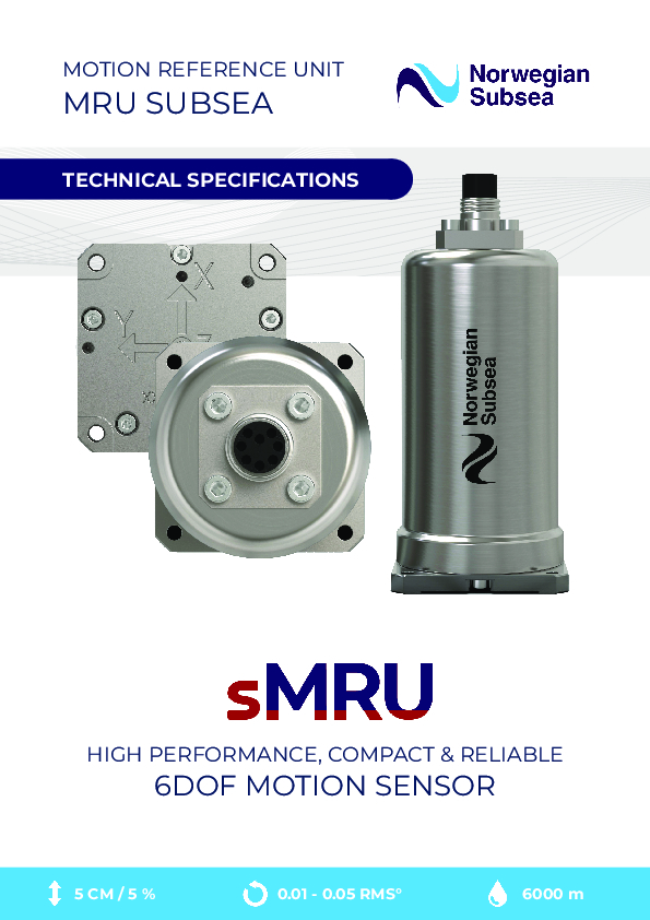 NORSUB Products - MRU Subsea.pdf