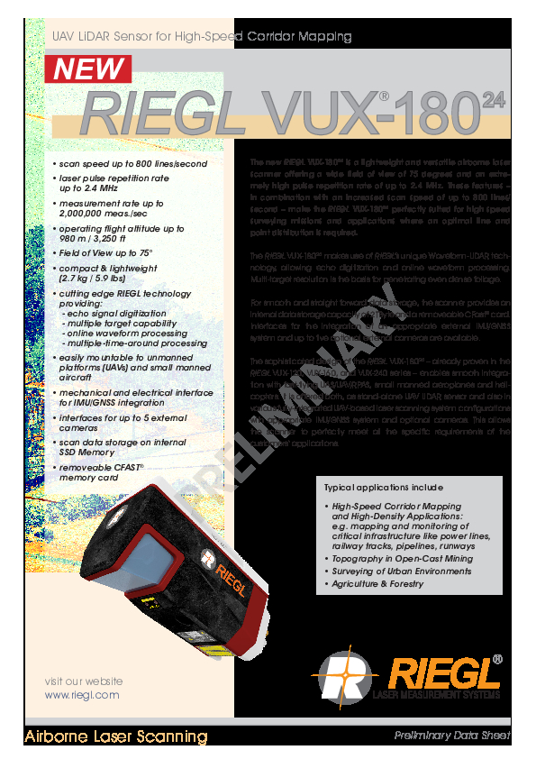 RIEGL VUX-180-24 Preliminary Datasheet.pdf