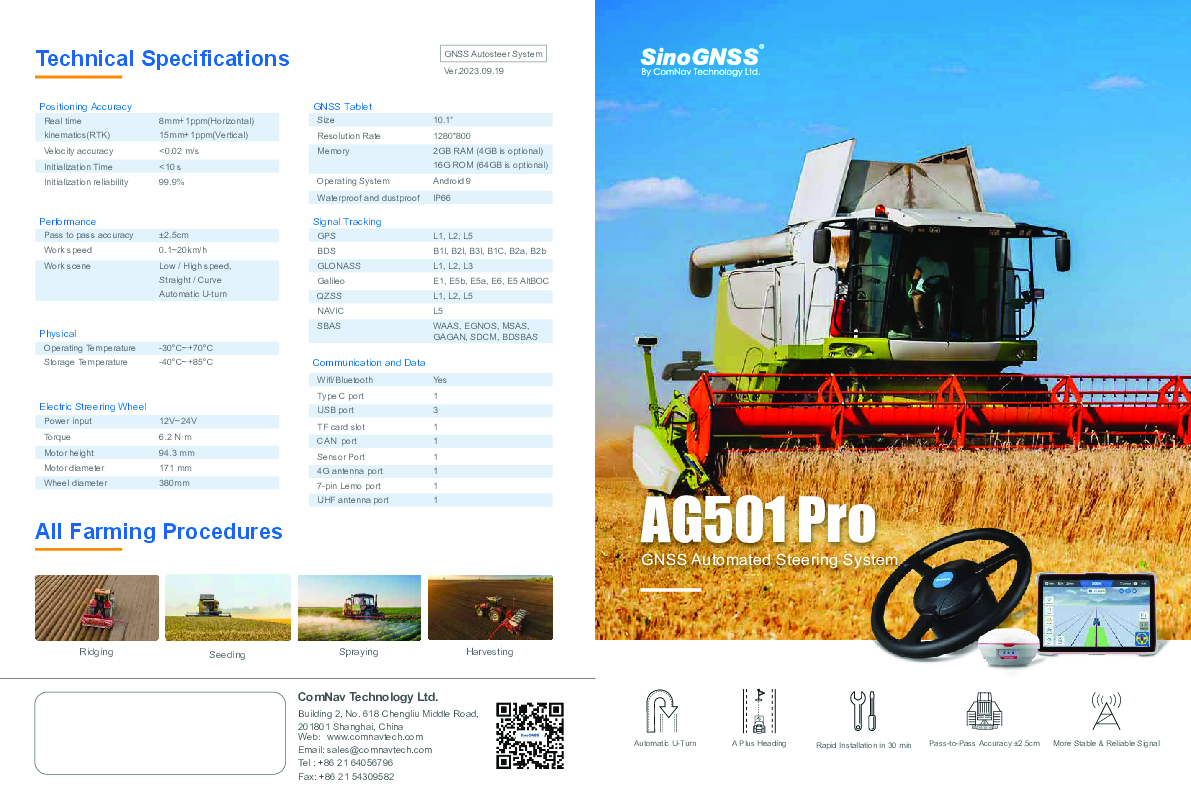 SinoGNSS AG501Pro Automated Steering System.pdf