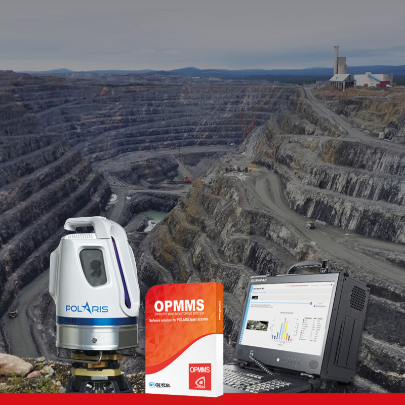 GEXCEL OPMMS - Open Pit Mine Monitoring System Point Cloud- Compare with similar products on Geo-matching.com