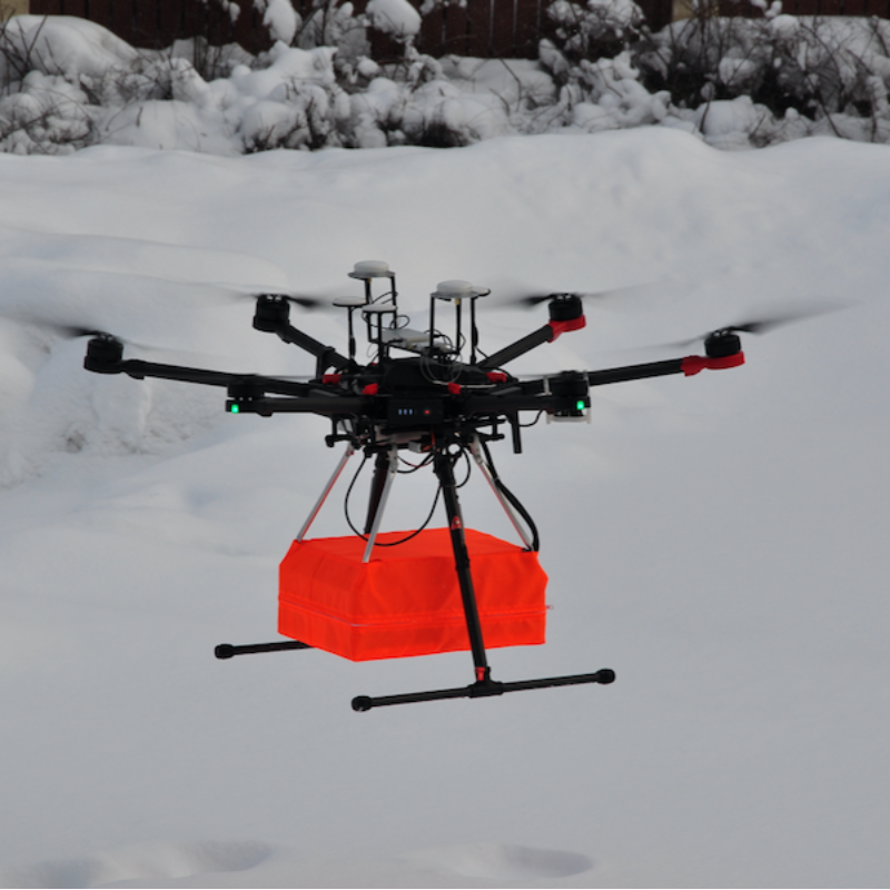 GPR-drone integrated system