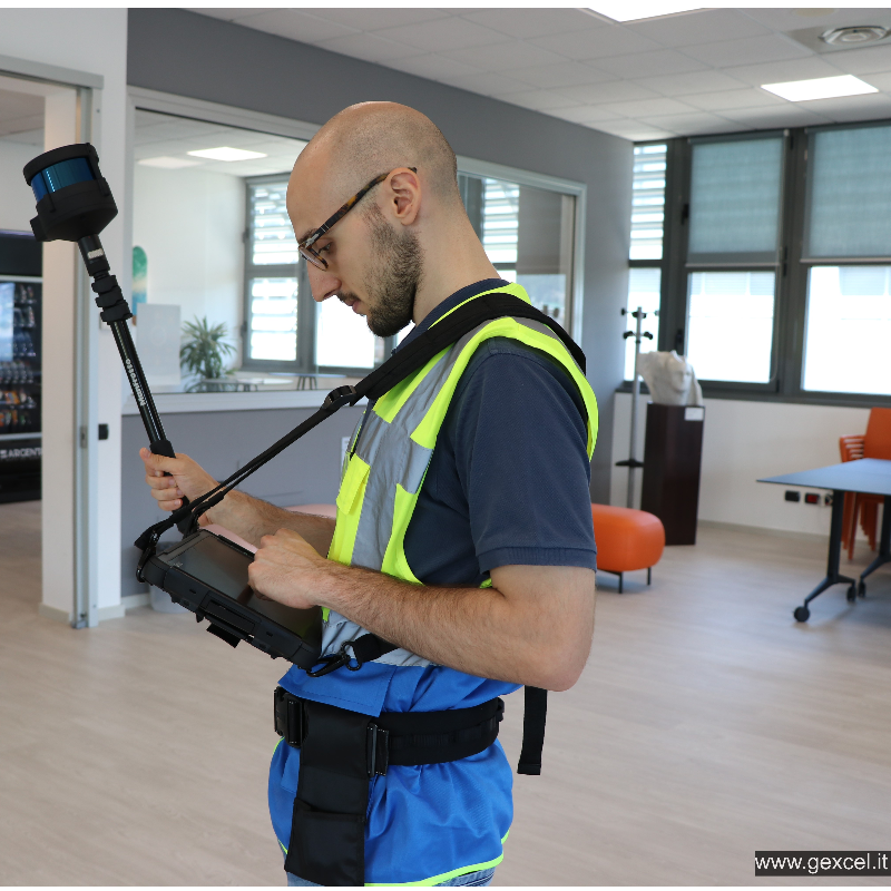 Indoor 3D mapping -GEXCEL HERON Lite Handheld Laser Scanners - Compare with similar products on Geo-matching.com