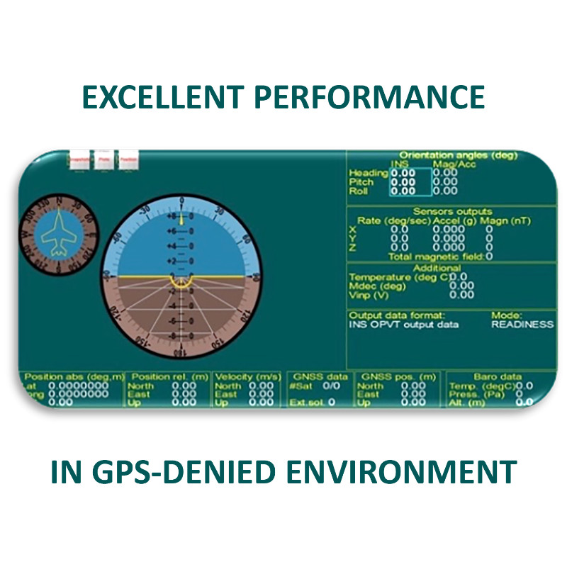Inertial Labs INS-P – Professional Single Antenna GPS-Aided Inertial Navigation System