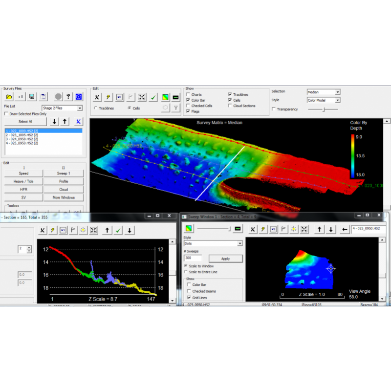 HYSWEEP hydrographic acquisition software - Compare With Similar Products on Geo-Matching.Com